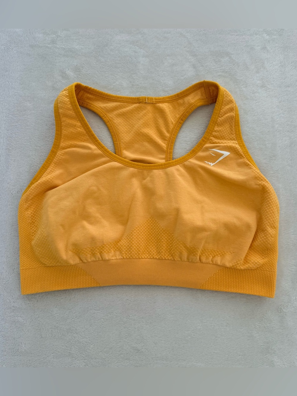 Gymshark Vital Seamless 2.0 Sports Bra - Yellow Marl